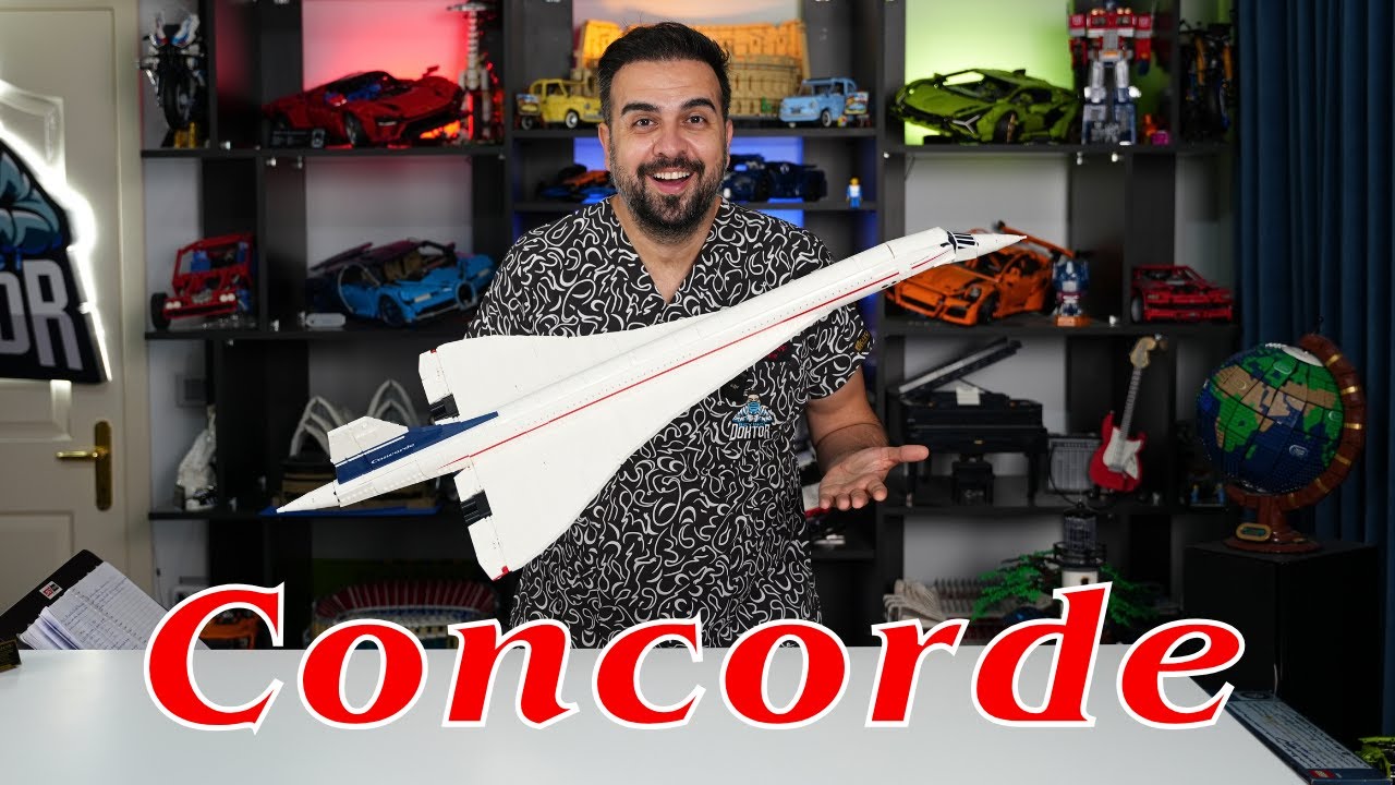 En Büyük LEGO Uçağı!!! LEGO Concorde Yapım Ve İnceleme!