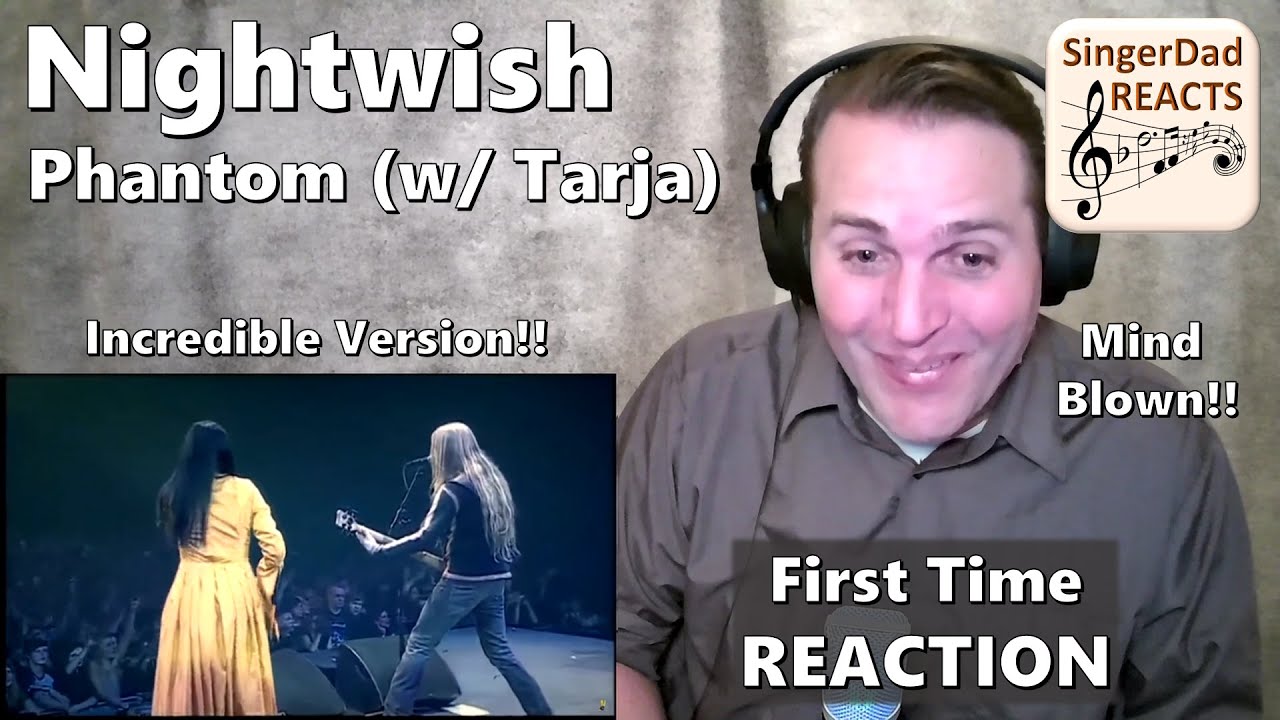 Classical Singer Reaction - Nightwish - Phantom of the Opera (Tarja). This was Crazy Good! Marco!