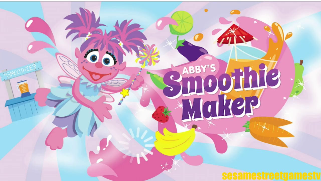 Sesame Street Abby's Smoothie Maker Fruits And Vegetables Color Fun