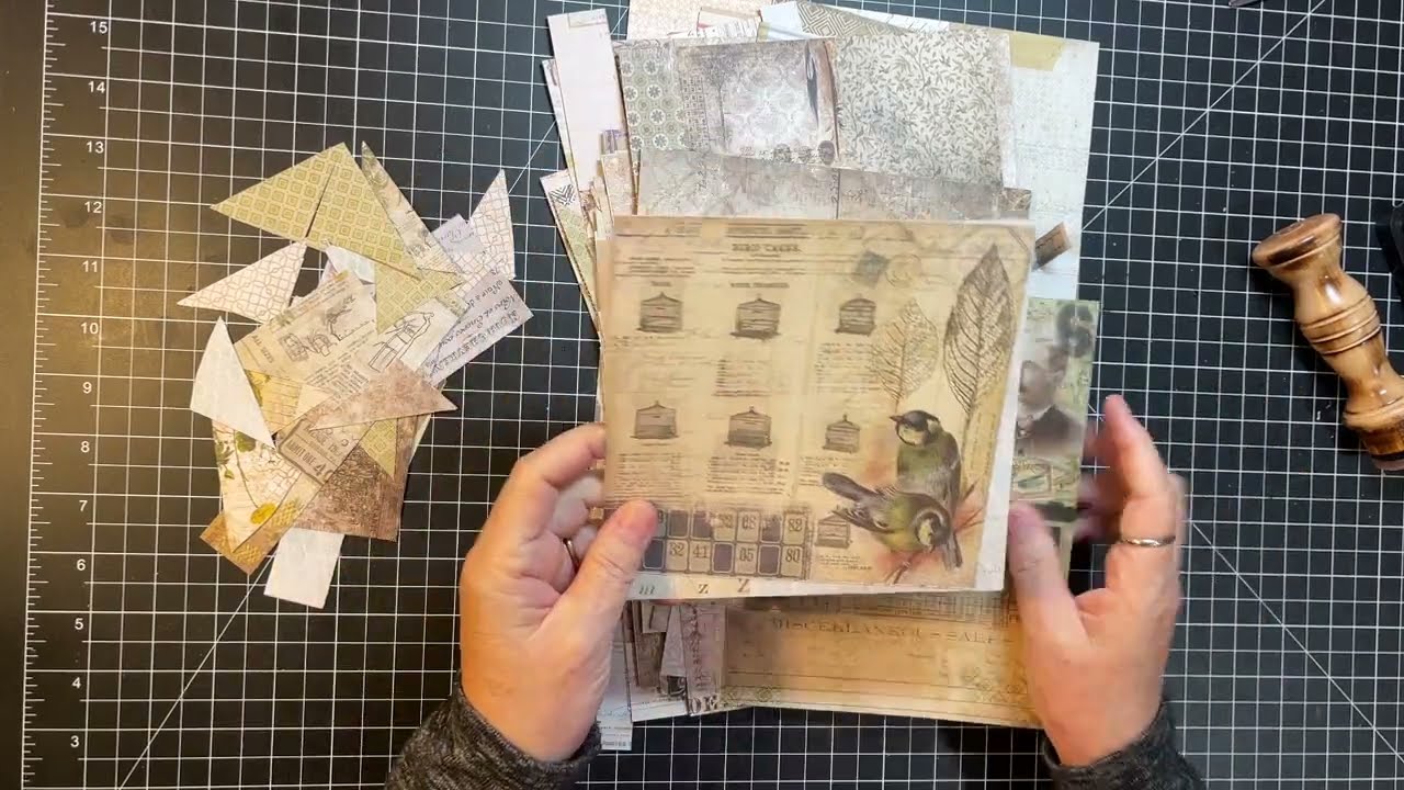 Scrappy Saturday! - Tim Holtz Scraps to Ephemera!