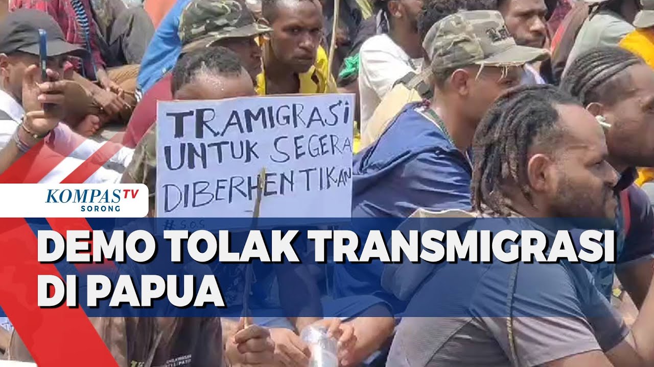 Demo Tolak Transmigrasi di Jayapura Papua dan Manokwari Papua Barat