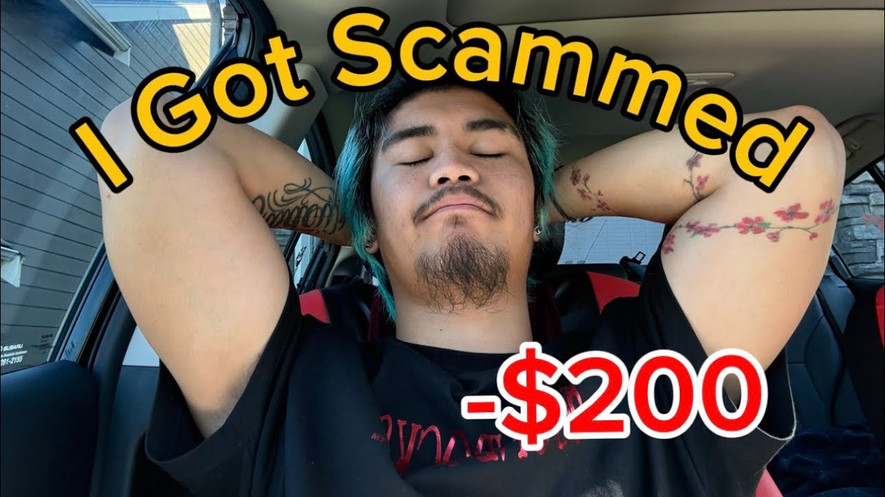 I WAS SCAMMED!