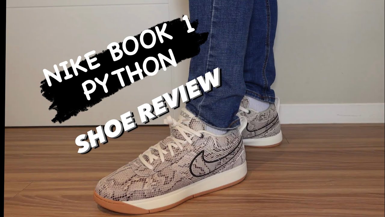 NIKE BOOK 1 PYTHON XDR DEVIN BOOKER SHOE REVIEW ON FOOT! ONE OF THE MOST INTERESTING COLORS!
