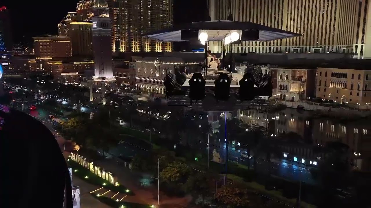澳門空中餐廳體驗#Dinner in the sky空中躍薈