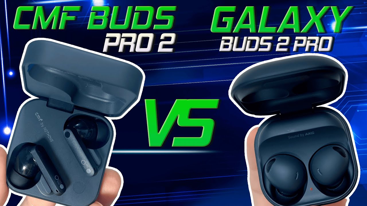 R$300 DE DIFERENÇA, QUAL LEVAR? Galaxy Buds 2 Pro vs CMF Buds Pro 2