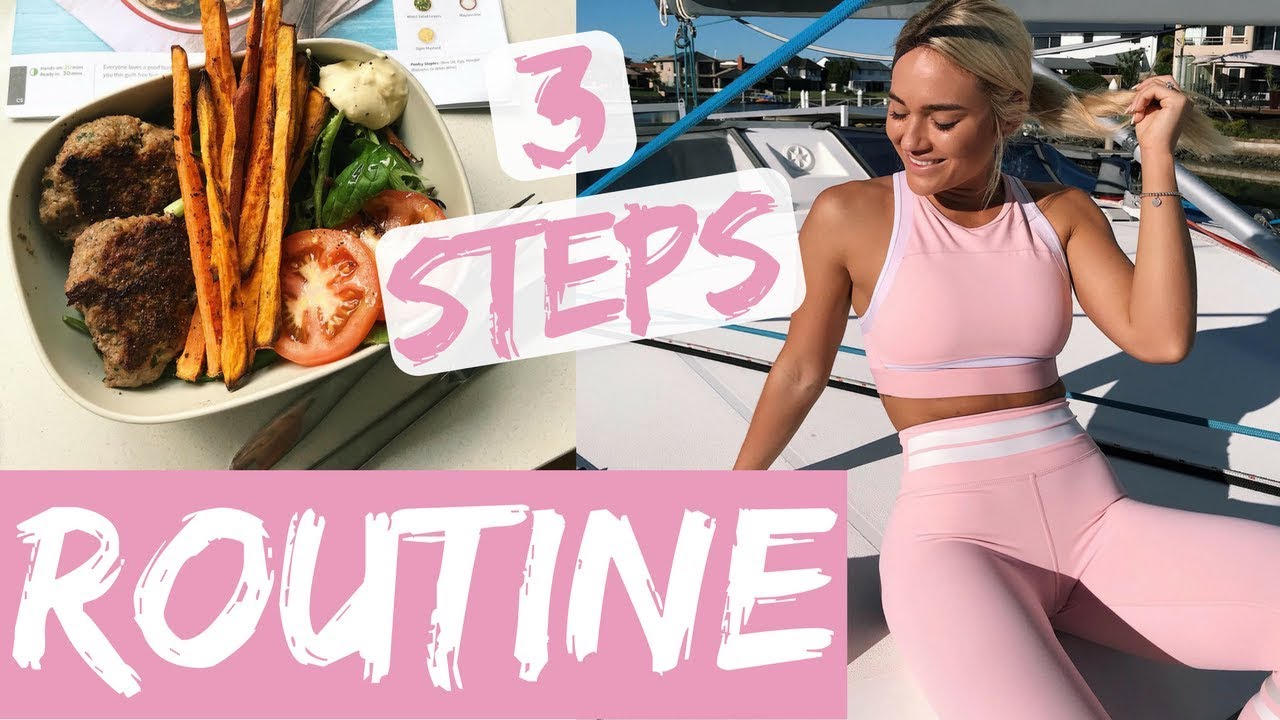 Back into Routine II 3 simple steps