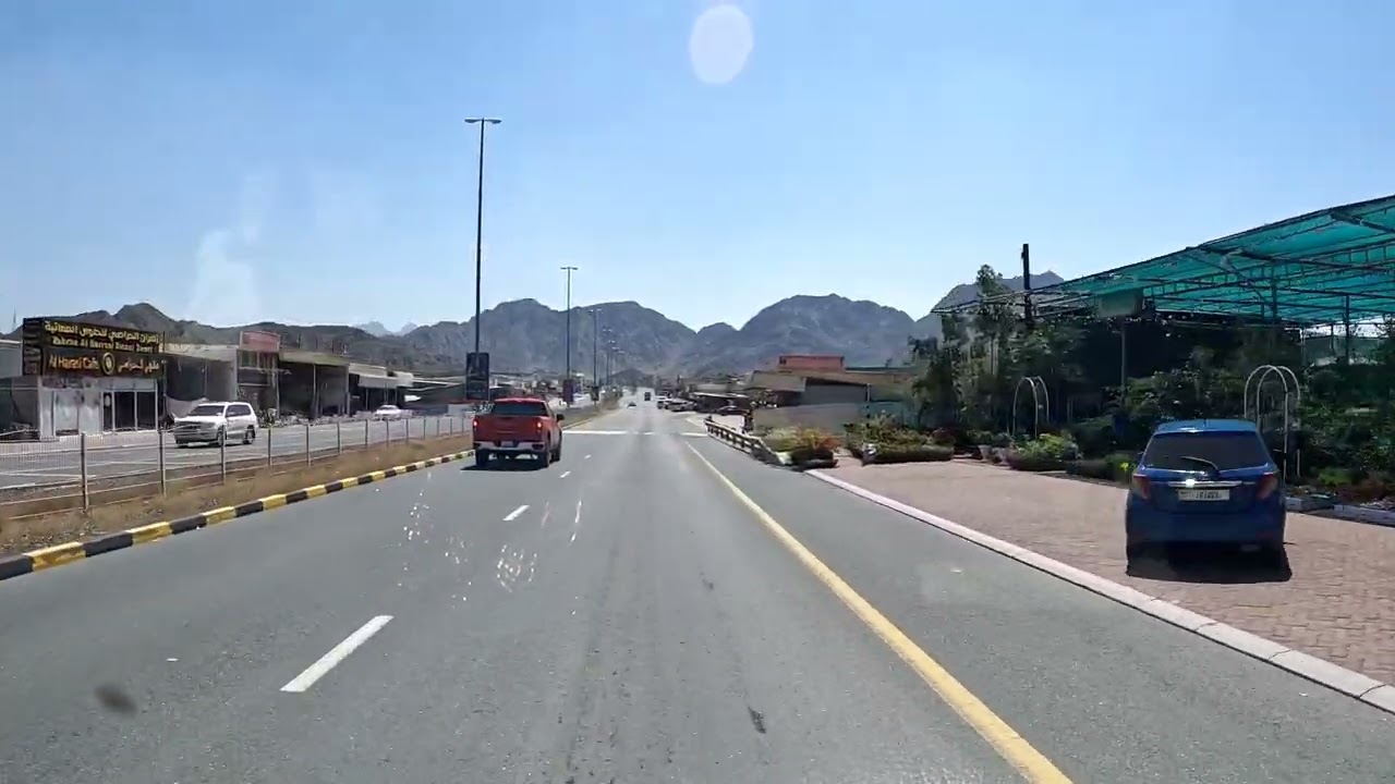 #Al Dhaid Thoban Masafi Fujairah Road View