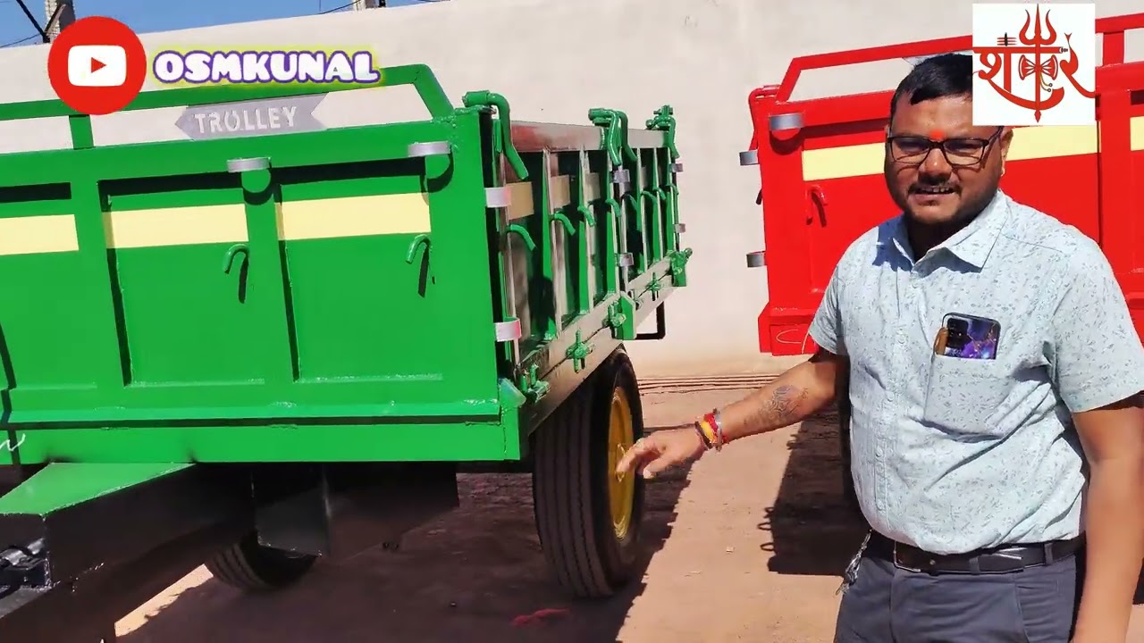 Shankar Trolley ka Latest model 2025 call 7000815674 #shankartrolley #tractor #trolley