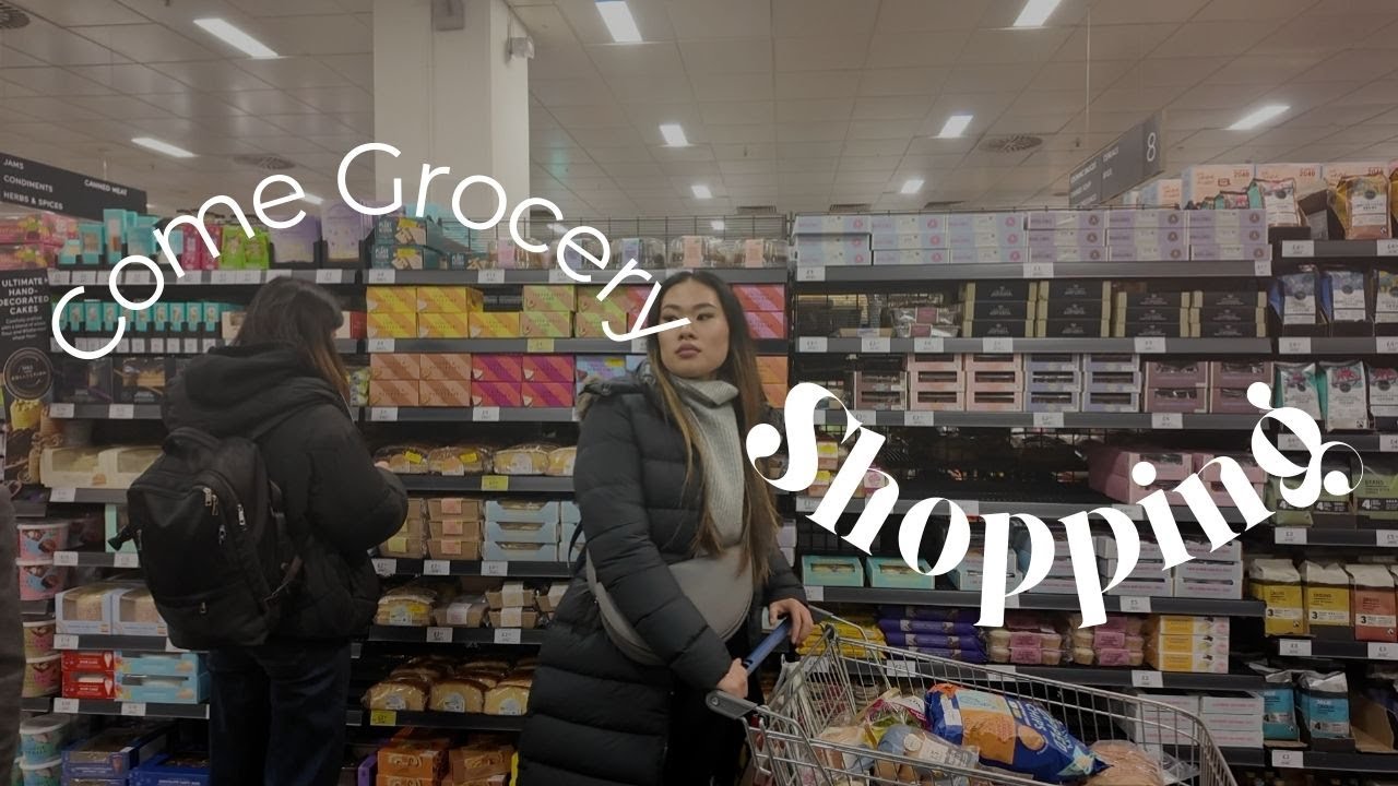 Come grocery shopping with me | £50 Budget Food Shop at M&S | Lunches and Dinner