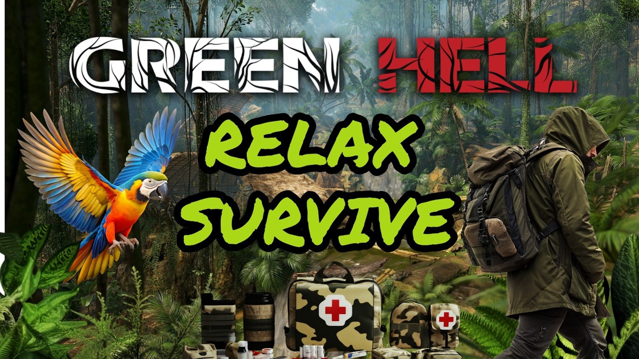 Bed Time Survival | Relaxing | Green Hell | Hard as Hell | Live | Chill