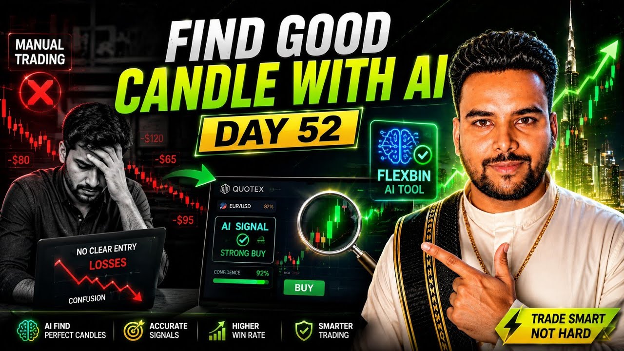 Quotex | Day 52 Quotex Best Strategy With AI | Quotex Trading Strategy