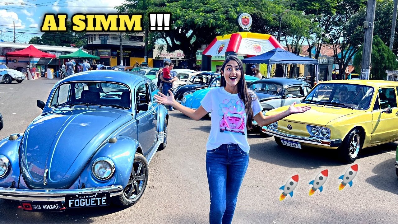 O FOGUETE ESTÁ DE VOLTA! *PARTIU ENCONTRO DE CARROS ANTIGOS*
