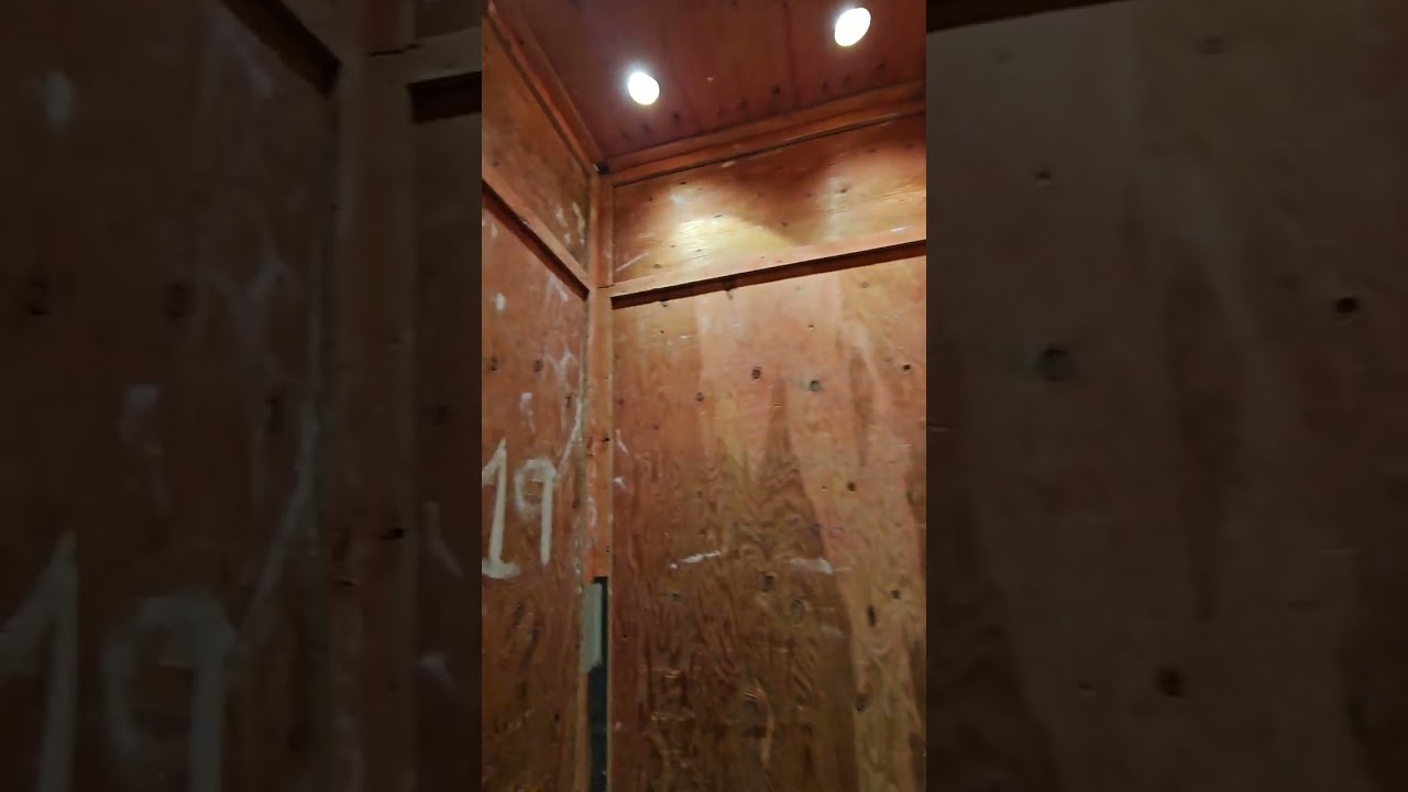 Reality in Canada... this is the type of lift available #canada #toronto