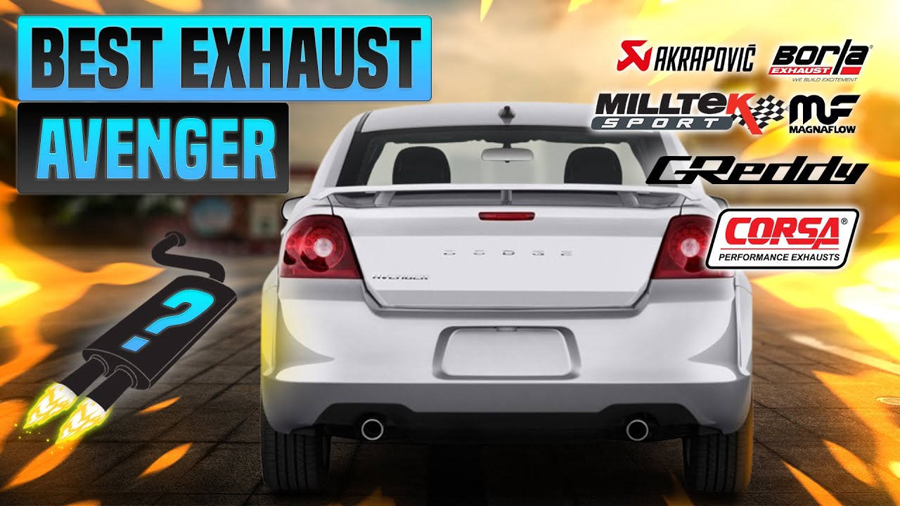 Dodge Avenger Exhaust Sound🔥Corsa,Dynomax,Magnaflow,Megan Racing,Upgrade