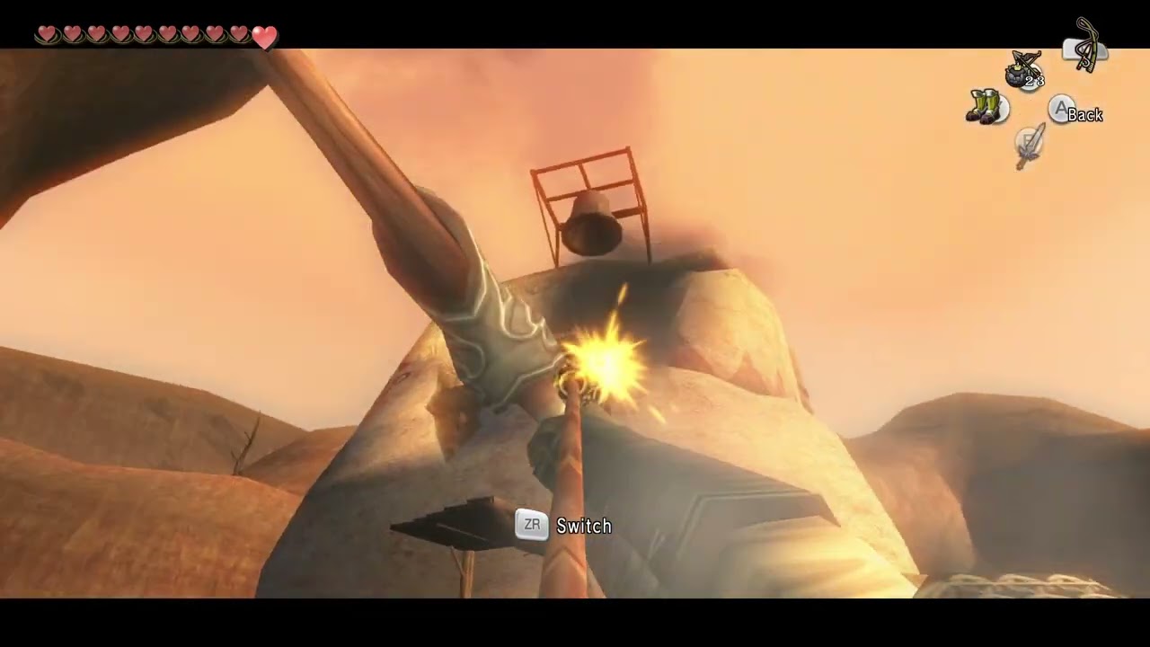 Zelda TPHD - WiiU - Cemu gameplay for creating game saves - Chapter 11 - &frac12; - The Master Sword Part2