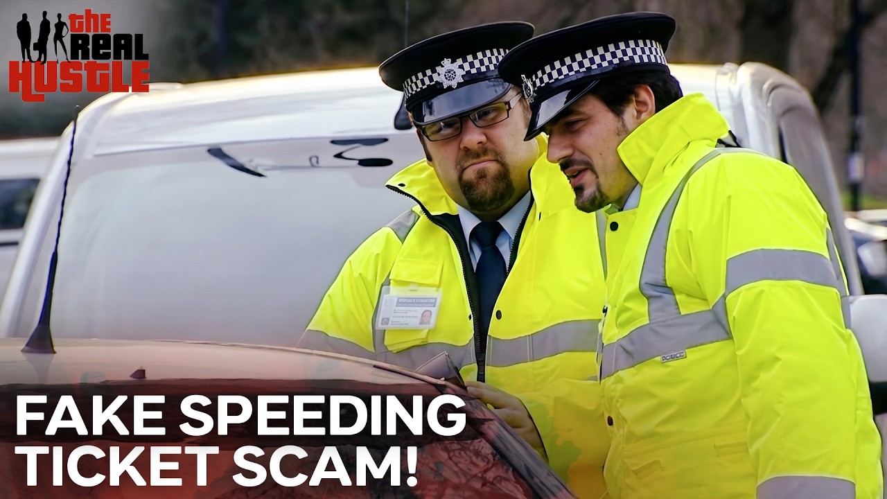 The Fake Police Scam: Stealing &pound;50 in Minutes! | The Real Hustle