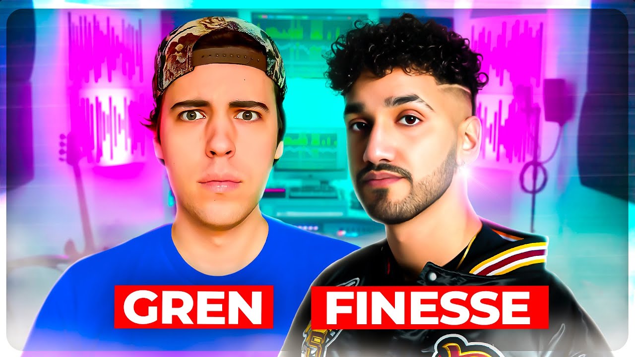 FINESSE CREA UN BEAT IN 20 MINUTI! *assurdo*