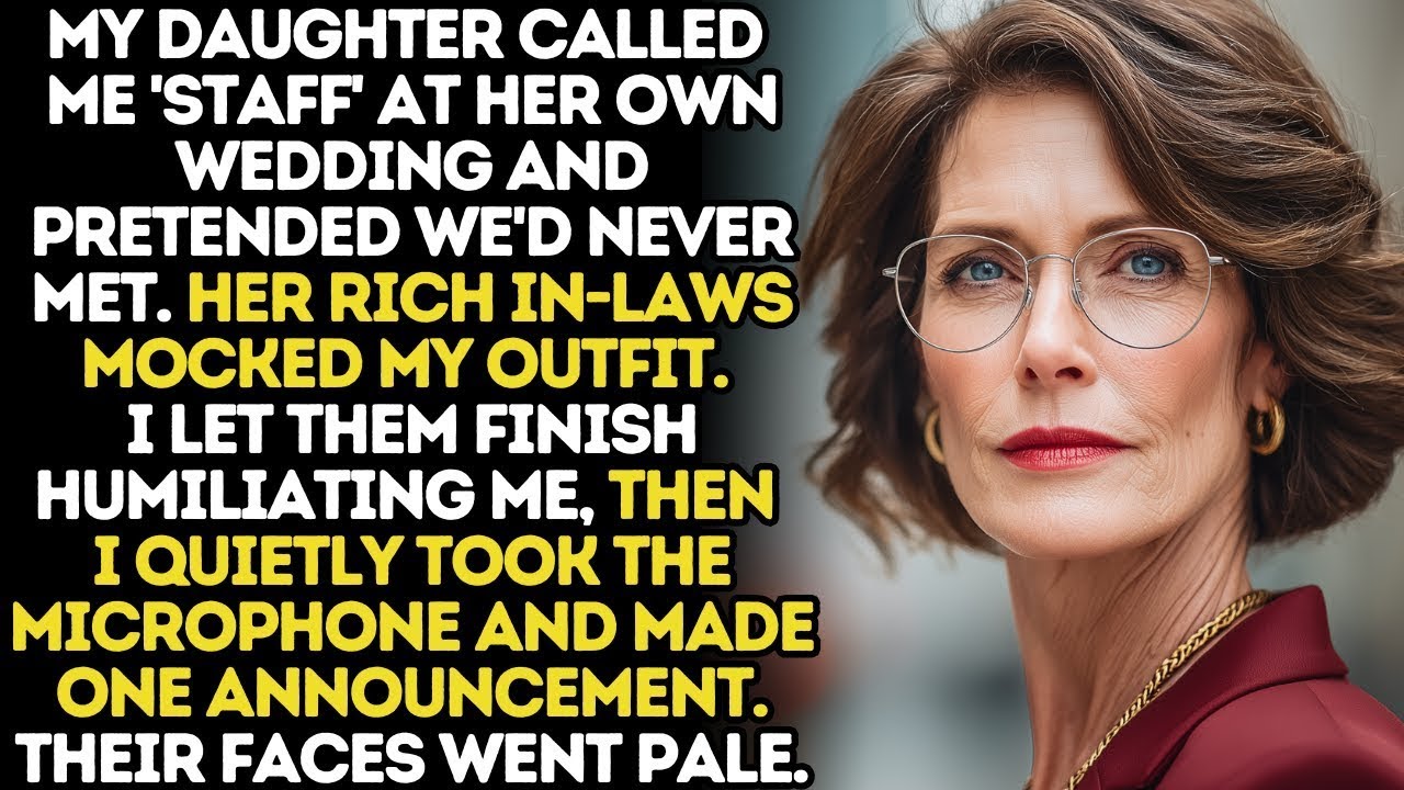 My Daughter Pretended Not To Know Me At Her Wedding — Until The Bill For $300K Came Due