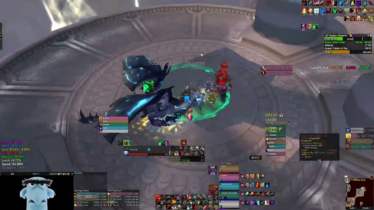 +27 Vortex Pinnacle - Prot warr