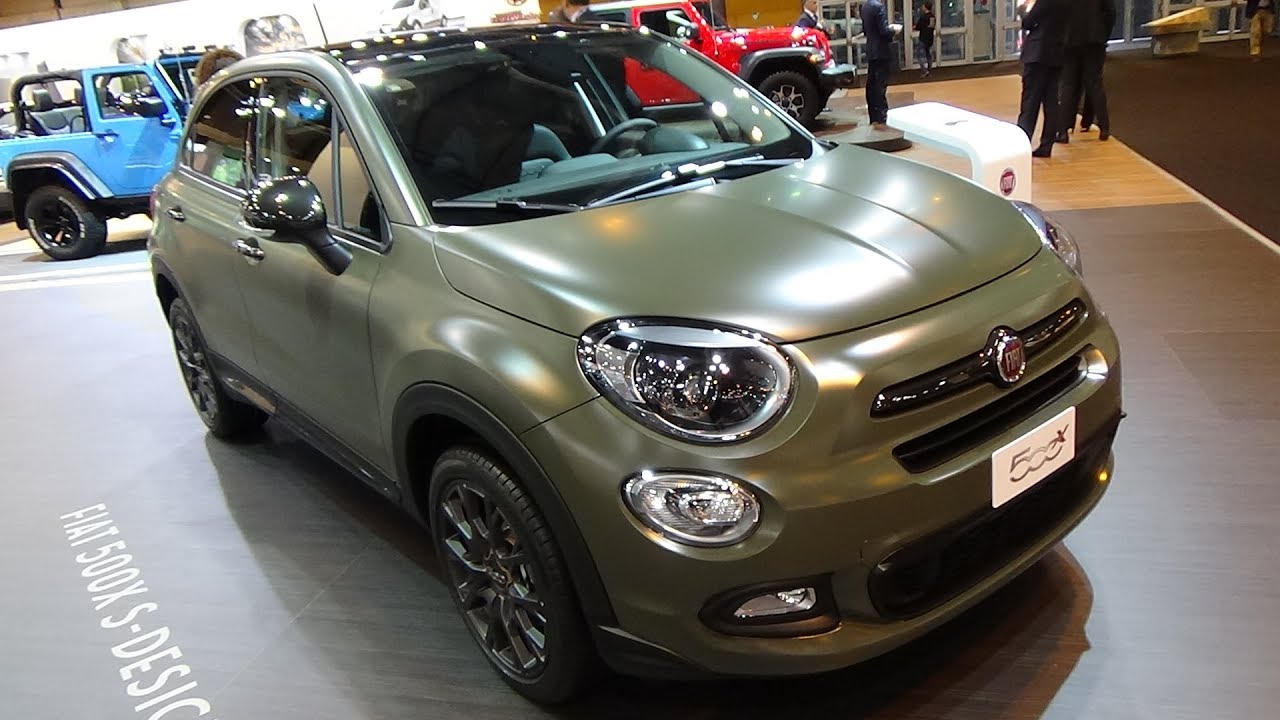 2018 Fiat 500X S-Design 1.6 Multijet 120  DDCT 4x2 - Exterior and Interior - Salon Madrid Auto 2018