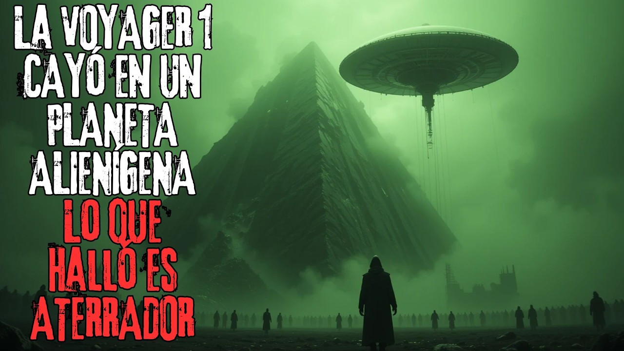 La VOYAGER 1 CAYÓ en un PLANETA ALIENÍGENA. Lo Que Halló es ATERRADOR | Sci-Fi Creepypasta