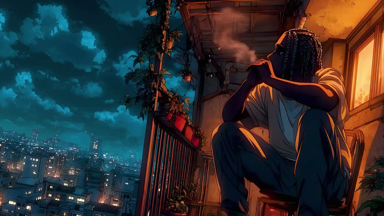 Midnight Balcony R&B 🌙 | Deep Late Night City Vibes