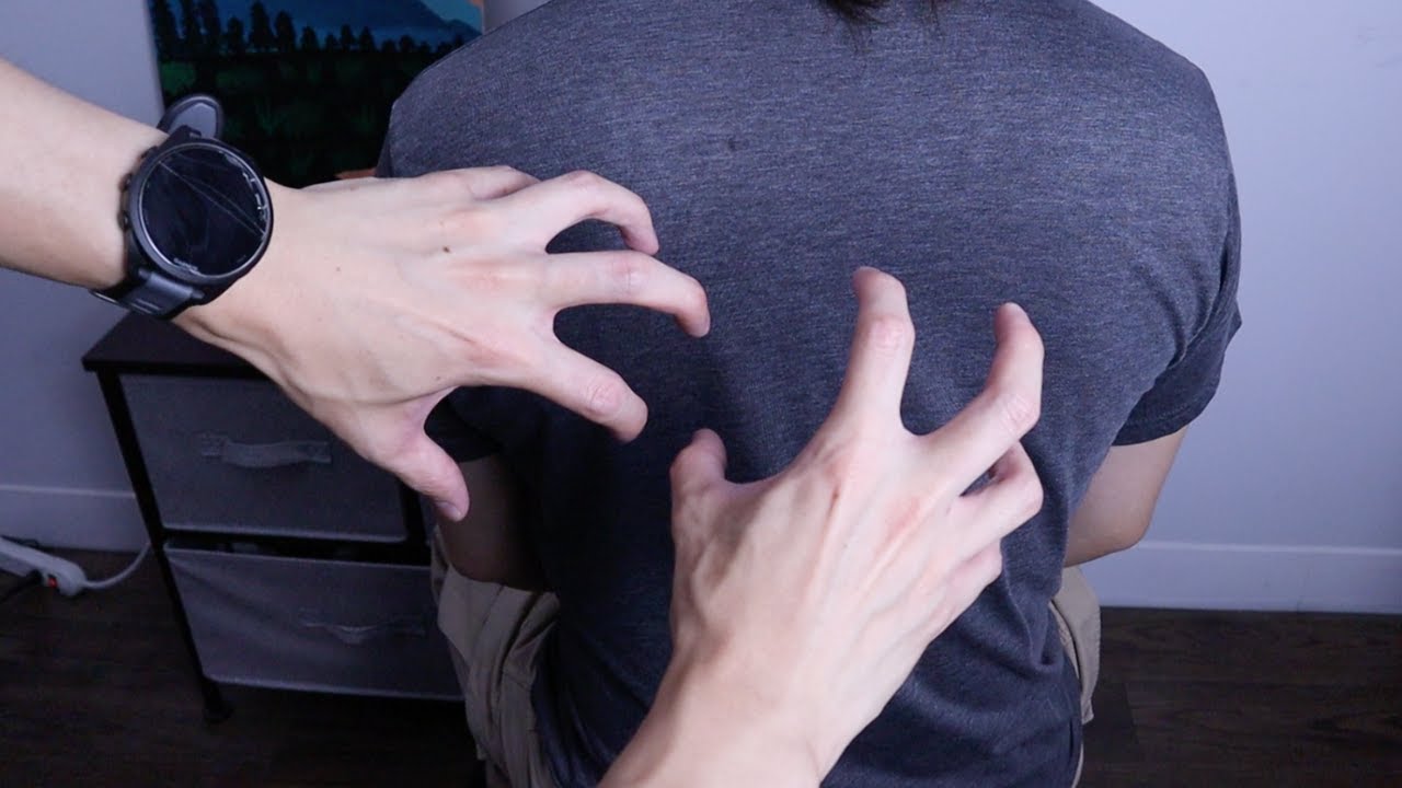 FAST & INTENSE Back Scratching ASMR