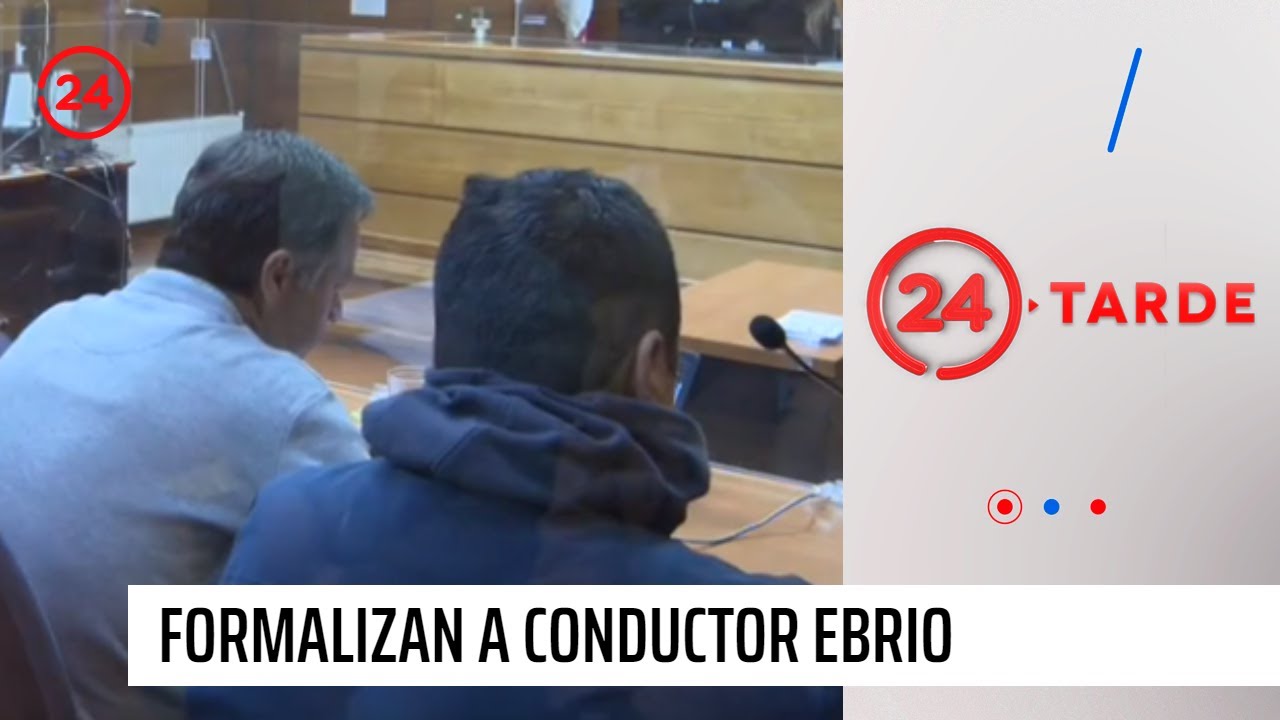 Formalizan a conductor ebrio que mató a joven en San Fernando | 24 Horas TVN Chile