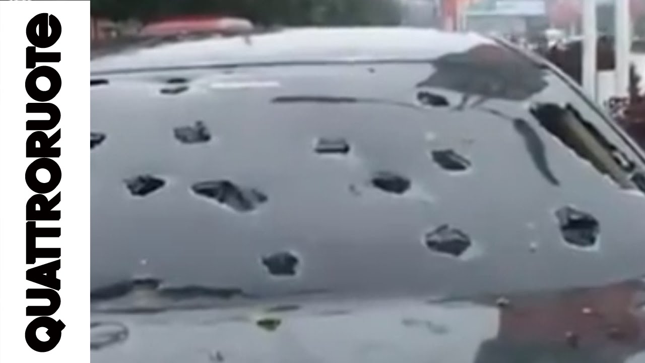 Salvare la macchina dalla grandine