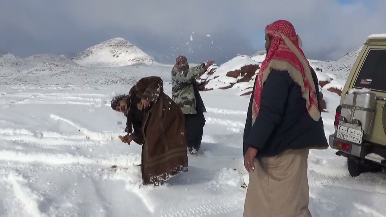 ثلوج علقان والاجواء الجميله