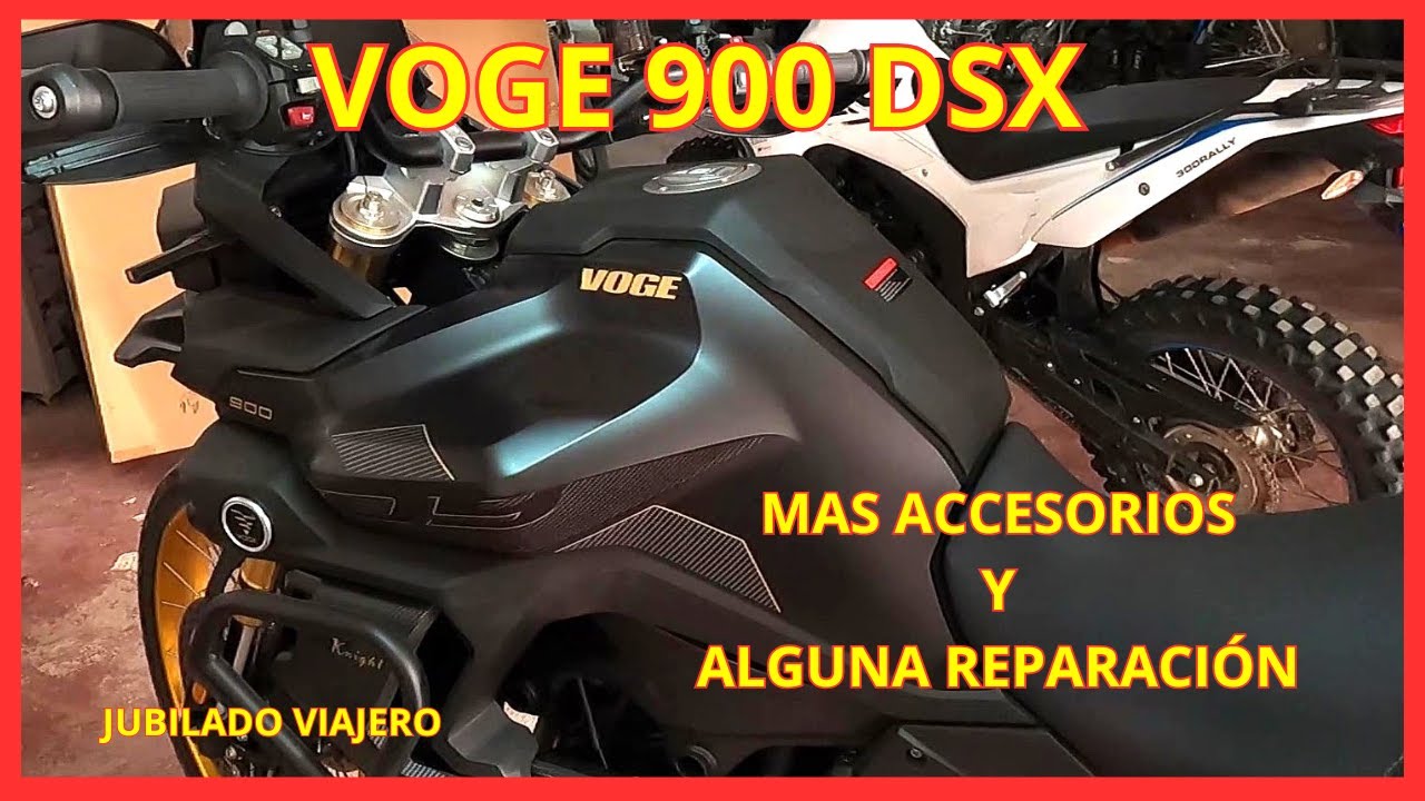 Voge 900 DSX - Más accesorios y alguna reparación 🔧🪛