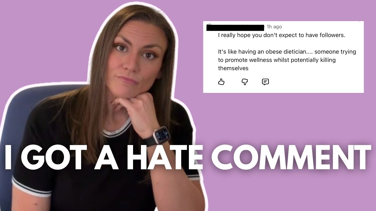 I Received A Hate Comment. And Yes, Some People Do Want Me to Be Their Trainer.