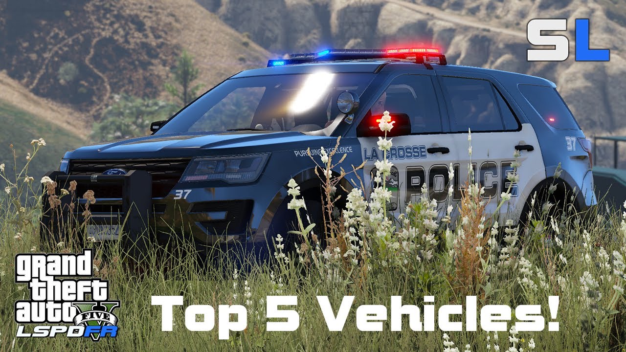 Top 5 LSPDFR Vehicles you SHOULD USE in GTA5 2023 #8