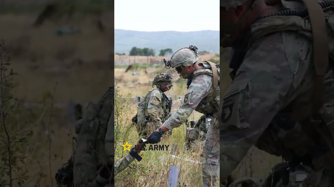 101st Airborne Division (Air Assault) LIVE FIRE in Bulgaria