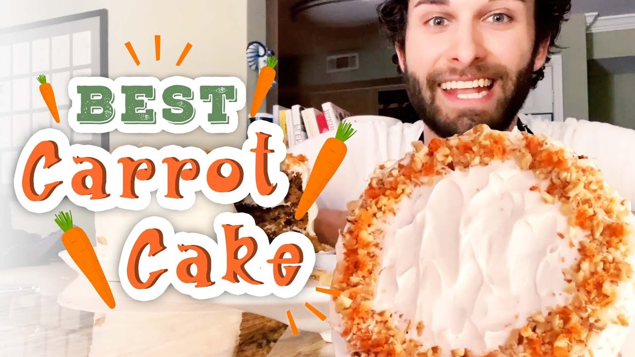 Amazingly Moist CARROT CAKE!! | Making Grandma Proud | Southern Living From Home
