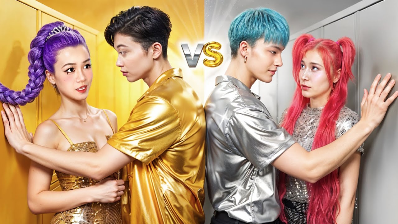 KPop Demon Hunters Love Story! Coppia Oro vs Coppia Argento: Huntrix & Saja Boys
