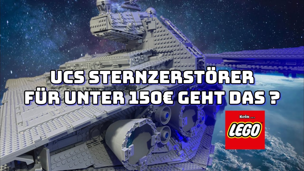 🔥 UCS Sternzerstörer aus Klemmbausteinen – Riesig, episch & viel günstiger #starwars #legostarwars 