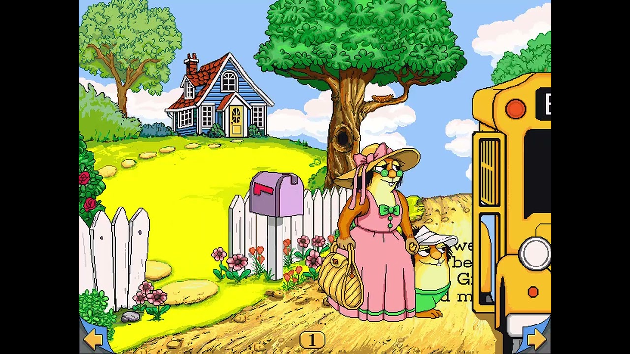 Living Books: Just Grandma and Me (Version 2) Full Playthrough