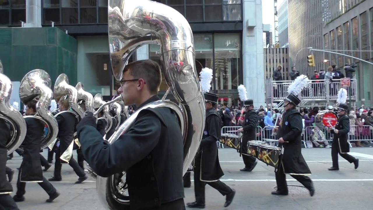 Thanksgiving Day Parade~2017~NYC~Nations Ford HS MB Fort Mill, SC~NYCParadelife
