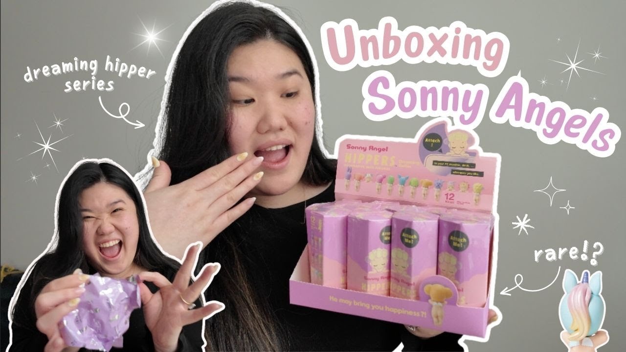 Sonny Angel Unboxing 👼🏻 Dreaming Hippers Series ☁️ Is there a secret!? 🦄