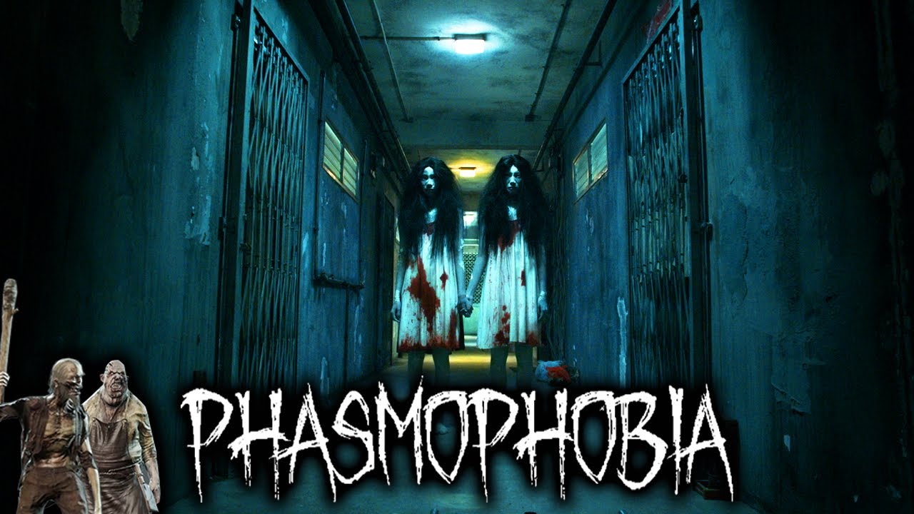 PLAYING WITH THE TWINS (Phasmophobia: Coop Gameplay)