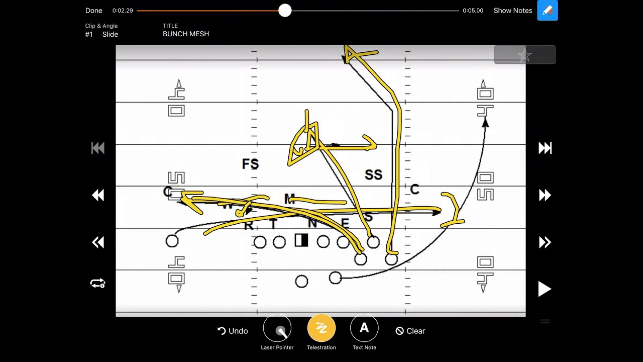 Alabama running Mesh out of 3x1
