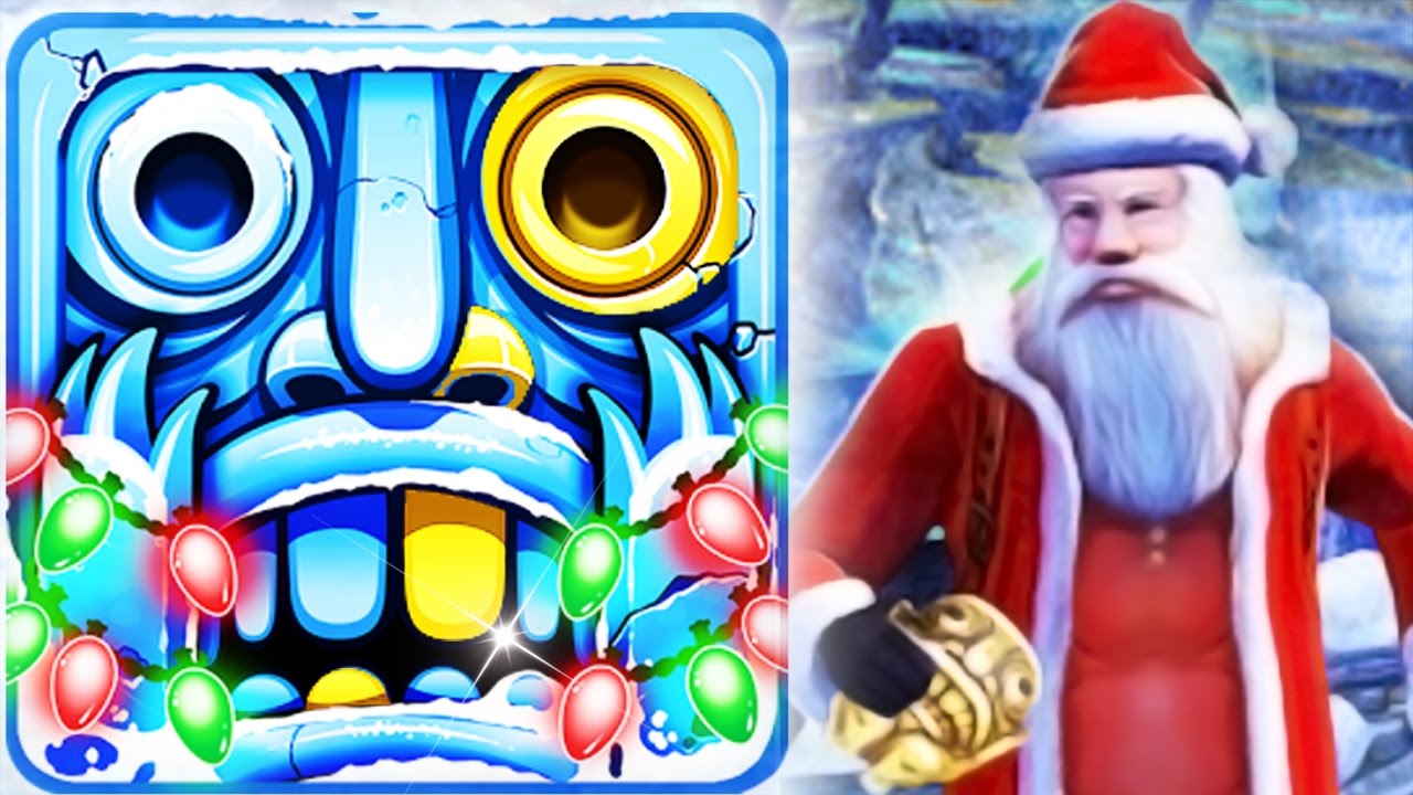 Temple Run 2  - New Characters Santa Claus Highest Score Run!