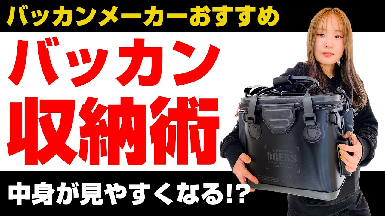 【スッキリ】DRESSバッカンを使った3つの収納術を紹介します【DRESS/ドレス】