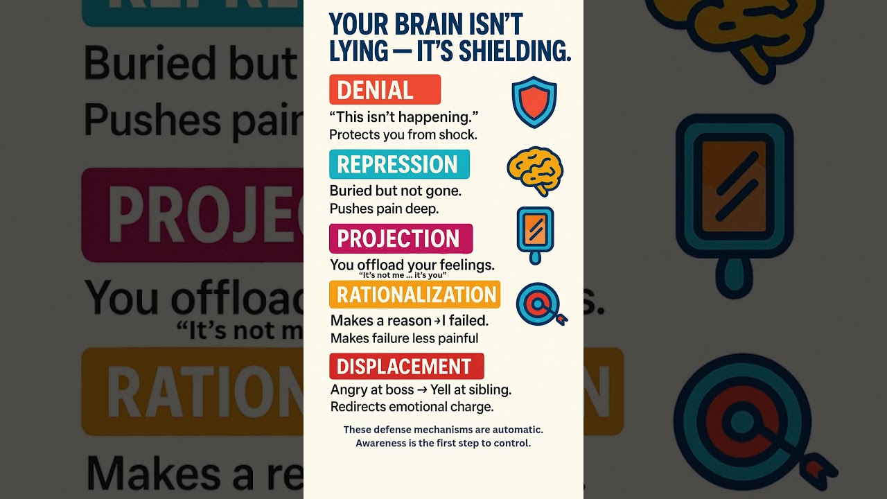 5 Defense Mechanisms You Don&rsquo;t Realize You&rsquo;re Using.
