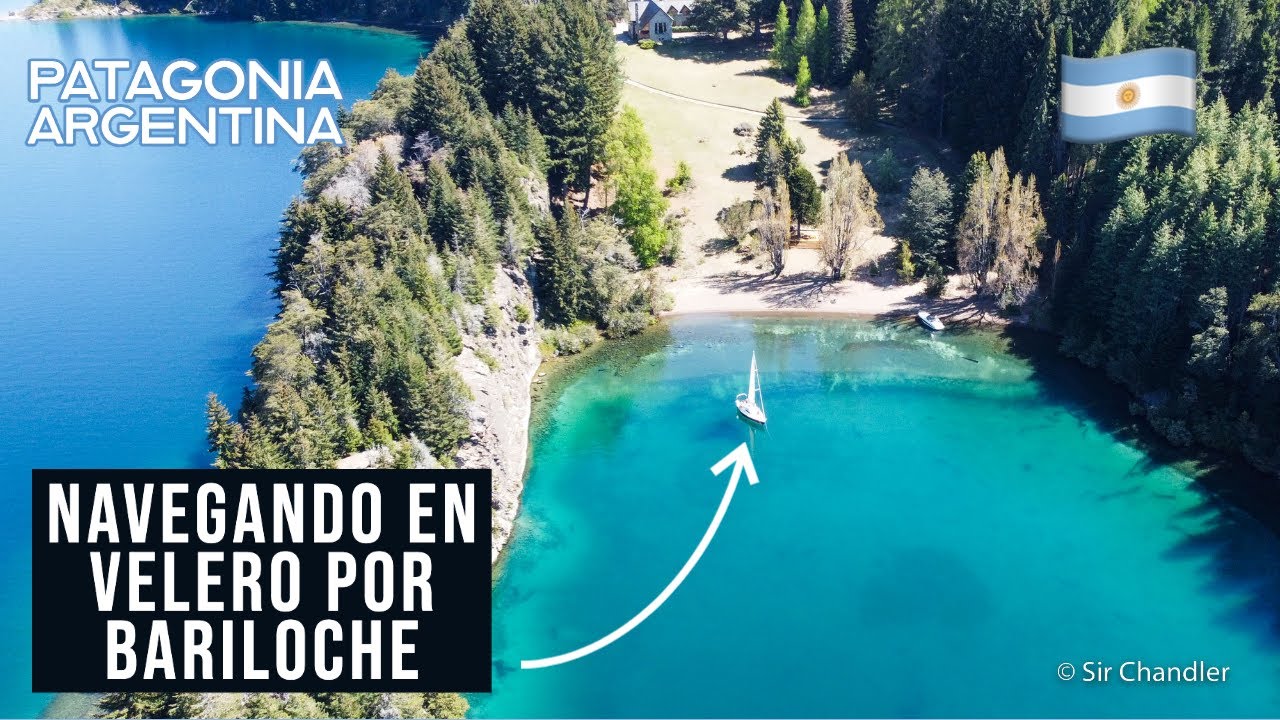 ⛵️ Paseo en velero por el Nahuel Huapi - Bariloche - Patagonia Argentina 🇦🇷