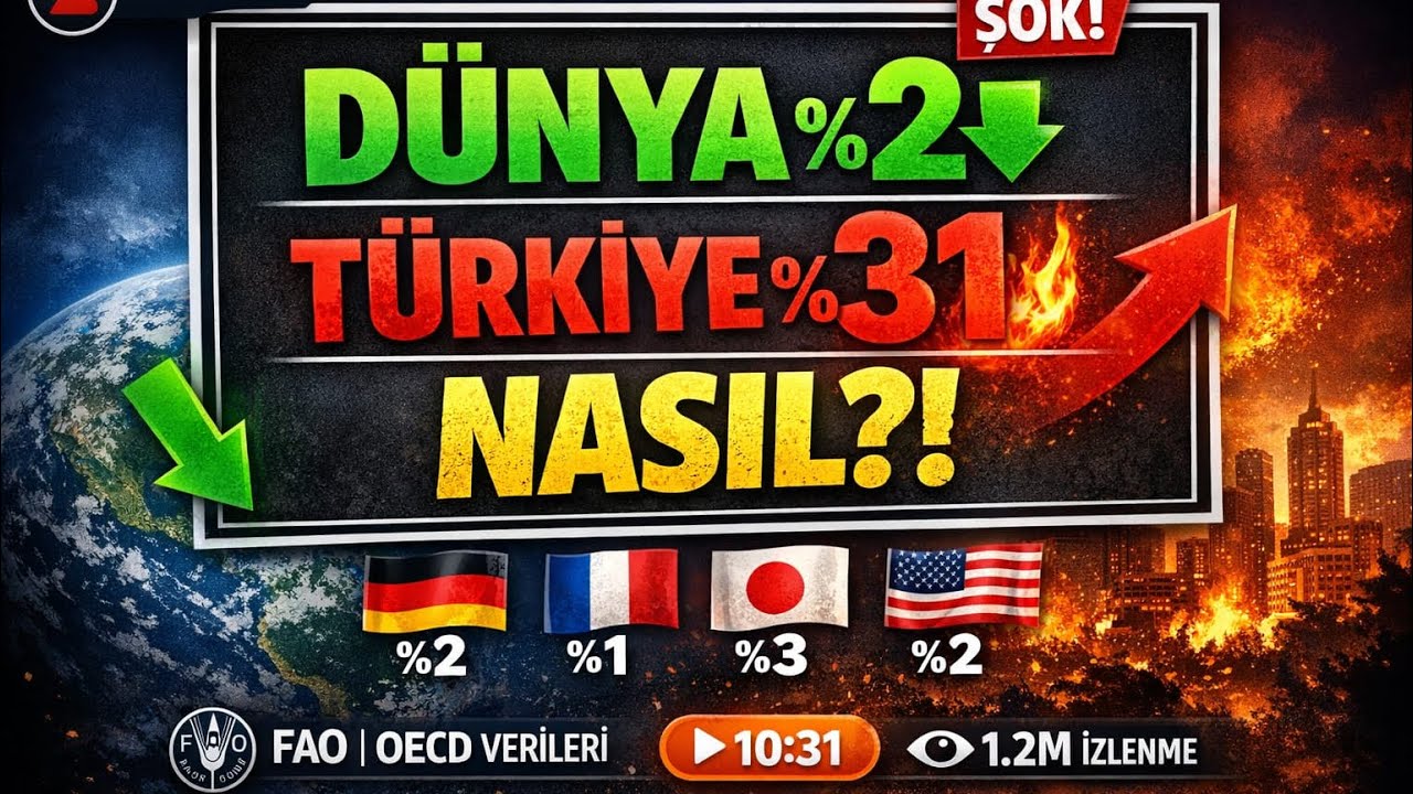 Dünya %2’yi Konuşurken Türkiye %30’da 