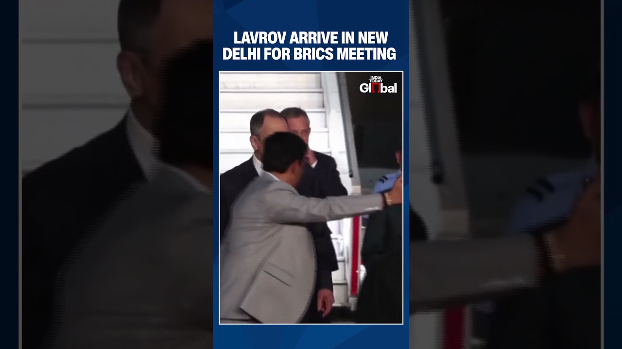 Russian Foreign Minister Sergey Lavrov Leads Russia Delegation for BRICS Amid Gulf Crisis  |#shorts