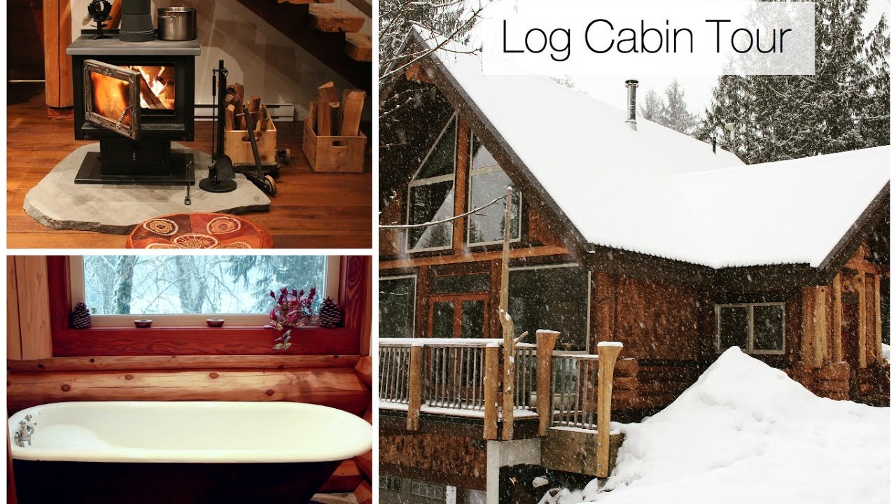 Canadian Log Cabin Tour (Squamish, BC) AirBnB