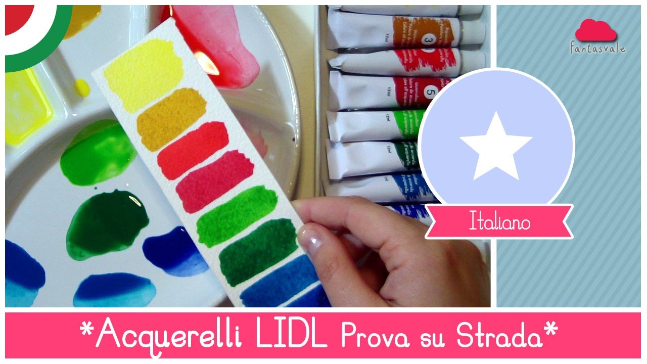 Acquerelli economici della LIDL: Prova su Strada by Fantasvale